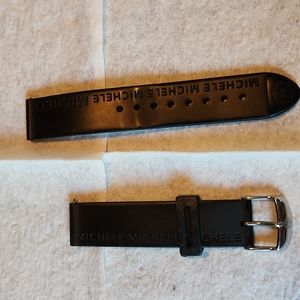 Michele rubber watchband size 20